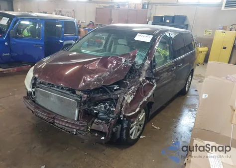 2009 Honda Odyssey Lx из США, поврежденный, VIN 5FNRL382X9B024620